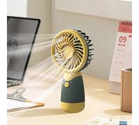 Handheld Fan Border Small Fan Handheld Pocket Mini Fan Portable USB Rechargeable Fan Gift Silent,C