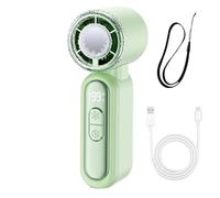 Handheld Fan Electric - Strong Wind Adjustable Appliance Comfort And Rapid