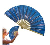Handheld Fan - Folding Hand Fan | Japanese Fan Handheld | Cinese Japanese Photo Props Fashion Accessories for Dancing Cosplay Wedding Party Decorations