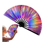 Handheld Fan - Folding Hand Fan | Japanese Fan Handheld | Cinese Japanese Photo Props Fashion Accessories for Dancing Cosplay Wedding Party Decorations
