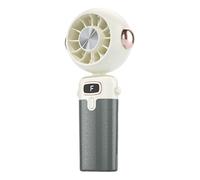 Handheld Fan, Portable Mini Cooling, Personal Use, 8x4.5x17.5cm, Quiet Airflow Device for Summer, Travel, Desk, Outdoor, Beach, Kids, or Baby Comfort Companion Folding Design Convenience During Summer