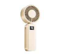 Handheld Fan Portable - Mini portatile Cooling Device for Travel | Foldable Hand Held Air Cooler, 6 Speed Rechargeable Fan with Display | Compact Cooling Device for Camping Hiking Beach Festival
