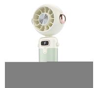 Handheld Fan Portable Ventilator, Rechargeable Personal Cooling Device with Quiet Airflow Function for Travel Outdoor Summer Car Desk Baby Stroller Home Use 8x4.5x17.5cm/3.15x1.77x6.89 inches