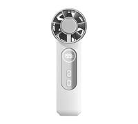 Handheld Fan, Powerful 199-Speed Airflow Cooling, Detachable Clip Material, Personal Tool for Stroller and Car, LED Display Fan f or Travel and Outdoor Desk Office Bike