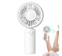 Handheld Fan Rechargeable 3 Speed Adjustable Quiet USB Rechargeable