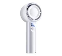 Handheld Fan Rechargeable - 5.91x2.4x1.65 in Desk Handheld Cooling Portable Fan | Battery Operated Quiet Cool Gadgets | Air Cooler for Travel Accessories Hiking Outdoor Bedroom