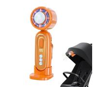 Handheld Fan, USB Rechargeable Portable Mini Hand Held Fans | 199 Speed Cooling LED Display | Mini Battery Operated Hand Held Fan For Travel Summer Camping Hiking Fishing Outdoor Home Office Bedroo