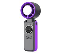 Handheld Foldable Fan, 3600mAh Rechargeable Personal Travel Fan with 5 Wind Settings for Home, Apartment, Beach, Vacation, Hiking, Backpacking, Sports, Outdoor Activities, Work, and Study Use