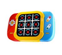 Handheld Game, Handheld Puzzle Play Console, Safe Two Player Toy, 5.67x1.18x3.62 inches Fast Response with 3 Modes, Ideal for Children, Teens, Family, Friends, Home, and Travel Fun