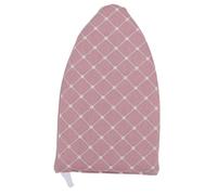 Handheld Ironing Board Garment Steam Ironing Glove Heat Resisting Water Proof Pad Portable Travel Home Office Polyester Sponge 15x2.5x24cm (Light Red)