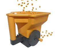 Handheld Lawn Spreader - ABS PP 22.5x21x24cm Seeder Tool | Manual Crank Fertilizer & Grass Seed Spreader For Garden Yard Lawn Care, Snow Melting, Agriculture Use | Farm Garden Broadcast Sprеader