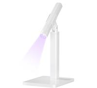 Handheld LED Light for Nails, UV Nail Lamp with Stand, Curing Dryer with LCD Display, Portable Nail Kit, Fast-Drying Tool, for Home, Salon, Manicure Use, 5.12x1.97x5.91 inches