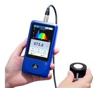 Handheld Light Spectrum Meter, Digital Split-type Spectral Illuminance Meter, Measurement Range of 1 Million lux, for Plant Growth Lighting Evaluation, LED Light Source Analysis