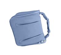 Handheld Makeup Bag, Csmetic Tiletry Case, Prtable Hanging Multifunctinal Waterprf Makeup Bag fr Business Trips, Travel, Gym (Color : Blue)
