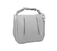 Handheld Makeup Bag, Csmetic Tiletry Case, Prtable Hanging Multifunctinal Waterprf Makeup Bag fr Business Trips, Travel, Gym (Color : Gray)