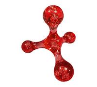 Handheld Massage Ball - Massaggiatore portatile multi-funzionale per muscoli, guarnizione, piede e gamba | Ergonomic Grip Ball, Stress Tool, Relaxation Aid for Home, Gym, and Travel