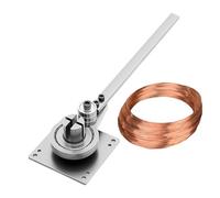 Handheld Metal Bending Machine, Handheld Portable Steel, Labor Saving Iron Block Bender, Fabrication Tool, Industrial Work Machine with Durable Construction, Use for Heater Freezer Hose Applications