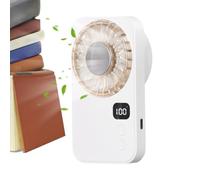Handheld Mini Fan - 100-Speed Rechargeable | Portable Digital Display