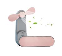 Handheld Mini Fan - Portable Foldable USB Rechargeable Quiet Mini Fan