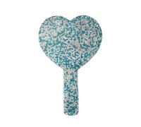 Handheld Mirrour Travel Make Up Mirrour Specchio da trucco con strass per parrucchiere