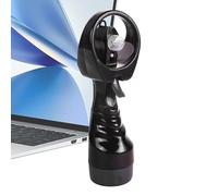 Handheld Misting Fan, Battery Operated Cooler, 350 ml Water Tank Design, Portable Desk Mister, Ideal for Outdoor Sport, Camping, Jogging, Fishing, Hiking, Gardening, Travel Use