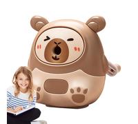 Handheld Pencil Sharpener - Portable Pencil Cutter for School | Manual Spinner Cutter with Capybara Shape Cartoon Design Supplies for Individual Crayon Drawing Art