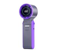 Handheld Portable Desk Fan - Stepless Speed Powerful Cooling Accessory, regolabile Foldable Personal Fan, High-Velocity Airflow Technology for Sports Enthusiasts Desk Camping Beach Travel