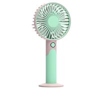 Handheld Portatile Fan, Dispositivo di raffreddamento ricaricabile, Personal Desk Cooler