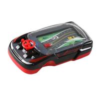 Handheld Racing Car Game, Educational Car Toys, ABS Material, Interactive Battle Game Console, Driving Simulation Toy For Kids Aged 3+, 5in Red,15x7.5x5cm, 1 Piece, Safe For Toddler