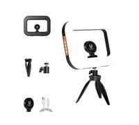 Handheld Ring Light 15W per usb-c Rechargeable Portable Handheld(A pro) | 15W high power, per usb-c rechargeable, 3600mAh per battery, 4h continuous use, handheld design