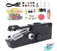 Handheld Sewing Machine, Mini Handheld Sewing Machines, Multi-Purpose Diy Electric Sew Machines, Easy to Use Suitable for Beginners Quick Stitching (Black)