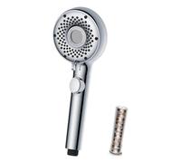 Handheld Shower Head, 5 Spray Modes With Pause Button, Adjustable Water | Five Spray Settings Pause Button Adjustable Flow Handheld Design Easy Grip Simple Installation Versatile Water Patterns