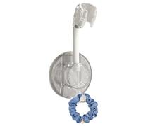 Handheld Shower Head Holder, Rotatable Wand Bracket, 7.09x2.95in No Drill Adjustable Stand, Ergonomic Space Saving Design, Strong Adhesive Mount for Bathroom Use, Apartment, Hotel, Dorm