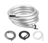 Handheld Shower Head Pantaloni di ricambio - Explosion-Proof Anti Winding Spray Pipa con attacco universale G1/2, tubo flessibile di estensione Bathroom Faucet (acciaio inox 2,5 m)