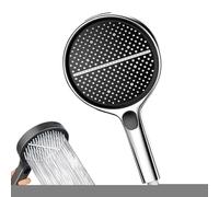 Handheld Shower, Head Rain Spray, Adjustable Water Pressure Settings, High Flow Showerhead for Home, Apartment, Bathroom, Bathtub, Adults, Kids, Pets, Hotel, Dorm, Guest Room, 5.91x5.91x11.22 inches