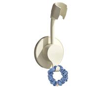 Handheld Shower Holder, Rotatable Bracket, No-Drill Wand Mount, Adjustable Ergonomic Stand, Tool-Frees Installation for Bathroom, Apartment, Dorm, Hotel, Renter-Friendly Shower Accessory