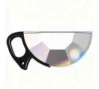 Handheld Special Effect Filter,Photography Filters,Half Round Kaleidoscope Prism,79/100/150mm,Photographic Video SLR Camera Accessories(100mm)