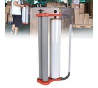 Handheld Stretch Film Wrapper,Stretch Film Dispenser, Adjustable Tension, Manual Flexible Packaging, with Ergonomic Handle, for Industrial, Warehouse, Moving, Logistics