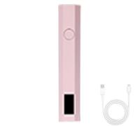 Handheld UV Light Nails, Small Rechargeable Pen with LED Display, 2 Timers Handheld Glue Dryer, Professional Cordless Lamp, Ideal Gel Polish, Manicures, and At-Home Nail Care for Women