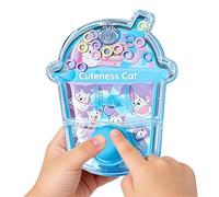 Handheld Water Game - Looping Ring Toss Toy Mini | Liquid Filled Play Leakproof Compact Design Button Press Interactive for Boys Girls, School, Classroom, Home, Travel or Camping