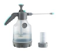 Handheld Watering Can With Extended Rod Bottle Large Tank For Cleaning Potted Flower Plants Backyard | Hand Pump Sprayer | 3L Lawn Garden Pump Pressured Sprayer