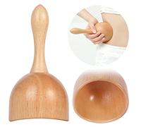Handhleld Massaggiatore in legno per massaggi in legno per terapia del legno, strumento per scolpire il corpo, per maderoterapia, drenaggio linpahtico, anticellulite, sollievo dal dolore muscolare,