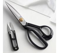 Handi Stitch Forbici da Sarta Professionali - Forbici Sarto Professionali per Tessuti 22,9 cm Acciaio Inox - Strumenti Cucito da Sartoria - Forbice Stoffa Tessuto Pelle e Denim - Include Tagliafili