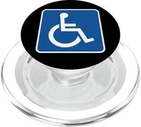 HANDICAP SEGNALE DISABILITÀ SEDIA A RUOTE PopSockets PopGrip per MagSafe