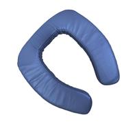 Handicap Toilet Seat Riser - Bathroom Safety Aid | Portable Commode Booster - Long-Tail PVC Leather Sponge Material Non Slip Lightweight Design For Seniors Pregnant Users Disabled Home Travel Hospital