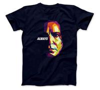 HANDINGMIAO Alan Rickman Mens T-Shirt Size L