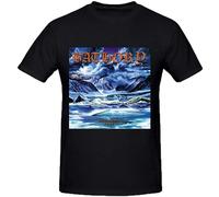 HANDINGMIAO Bathory Nordland I Shirts 100 Cotton Men Round Neck Black Size XXL