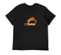 HANDINGMIAO Conan Christopher O'Brien Mens Cotton Tshirt Size L