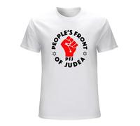 HANDINGMIAO People`S Front of Judea Study Circle Men Top Retro T Shirt Size M