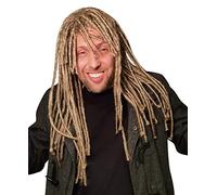 HandinHand Creations Parrucca da dreadlock da uomo - Hippie Gangster Beach Bum Reggae Rasta Man Dreads